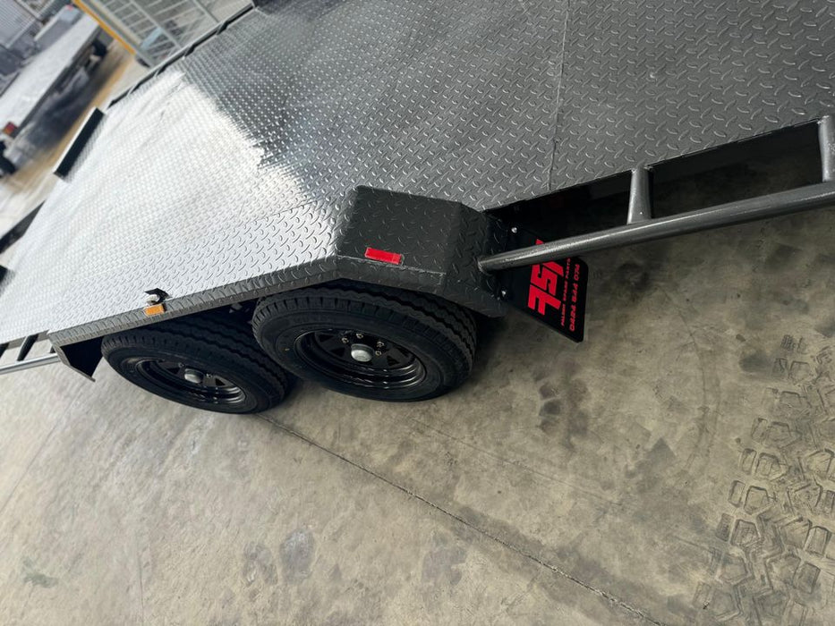 16x6.6" Semi Flat Car Trailer 1999 Kg GVM