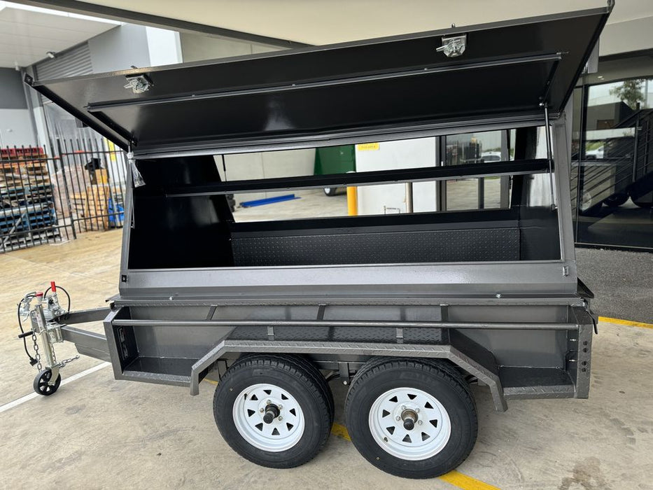 8x5 Tradesman Trailer 2 Piece Design Side Doors - 2 Ton