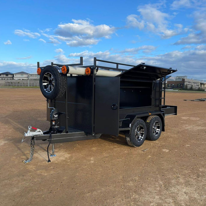 8x5 Single Piece Square Top Tradesman Trailer with Alloy Wheels 2800 KG GVM