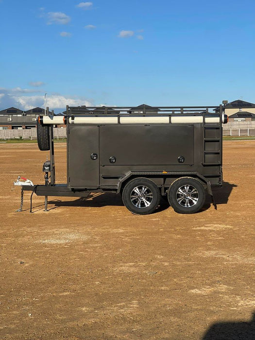 8x5 Single Piece Square Top Tradesman Trailer with Alloy Wheels 2800 KG GVM