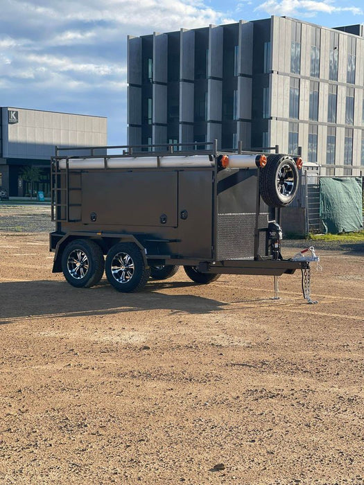 8x5 Single Piece Square Top Tradesman Trailer with Alloy Wheels 2800 KG GVM