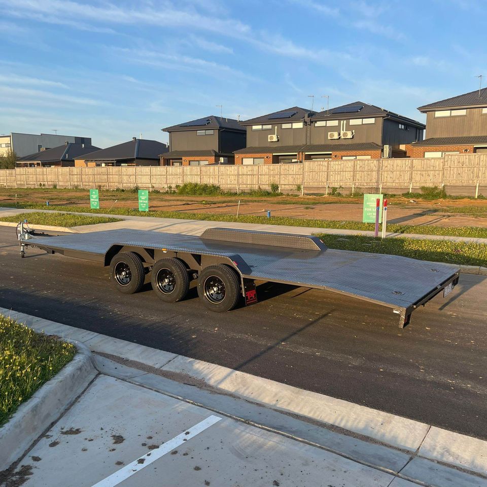 Car Trailer Tri-Axle