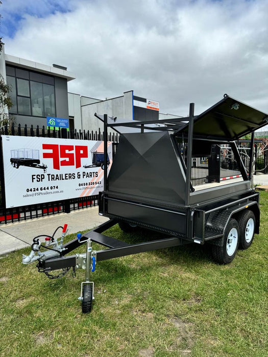 2024 FSP 7x5 tandem tradesman slant top trailer 2 Ton gvm