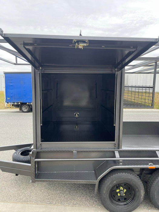 10x6 Concrete Trailer with Front Box -2 Ton GVM