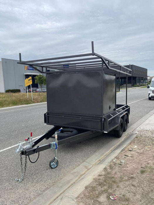 10x6 Concrete Trailer with Front Box -2 Ton GVM