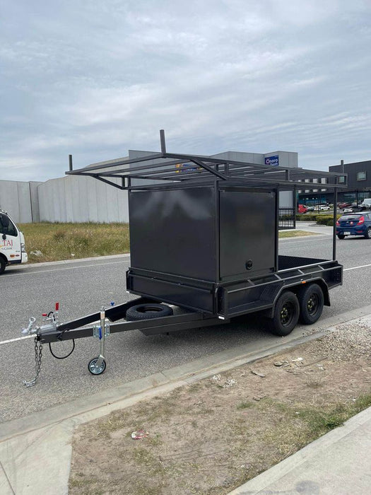 10x6 Concrete Trailer with Front Box -2 Ton GVM