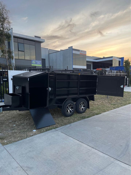 8x5 Lawn Mower Tandem Trailer