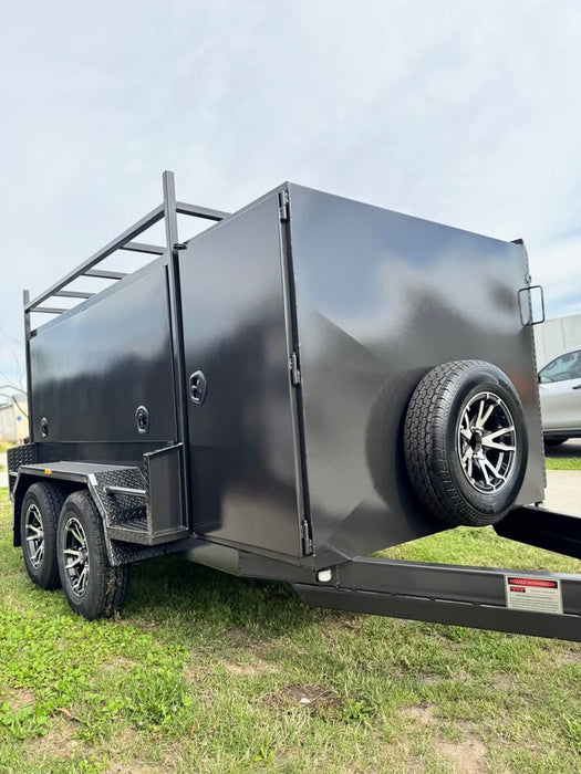 2024 FSP 8x5 tandem tradesman trailer one pc square design, 2 t gvm