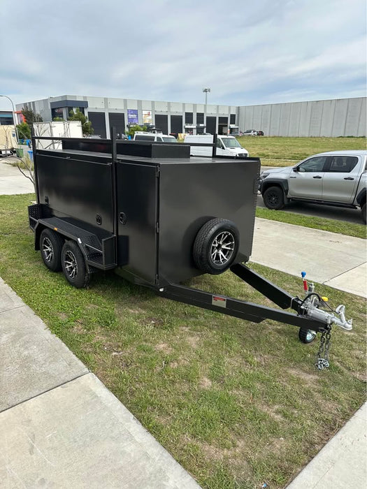 2024 FSP 8x5 tandem tradesman trailer one pc square design, 2 t gvm