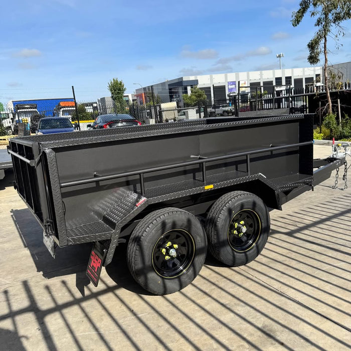 2024 FSP 8x5 tipper tandem trailer with 600mm high sides -2 ton gvm