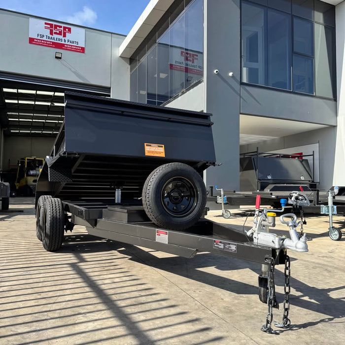 2024 FSP 8x5 tipper tandem trailer with 600mm high sides -2 ton gvm