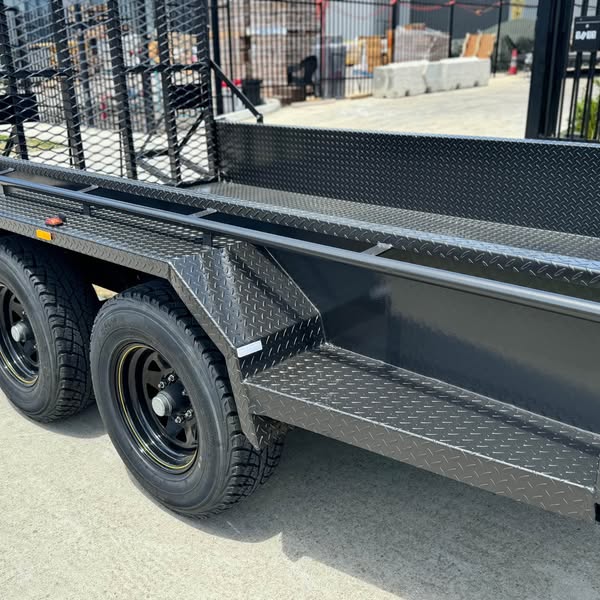 10x5 machinery plant trailer 3500 kg gvm