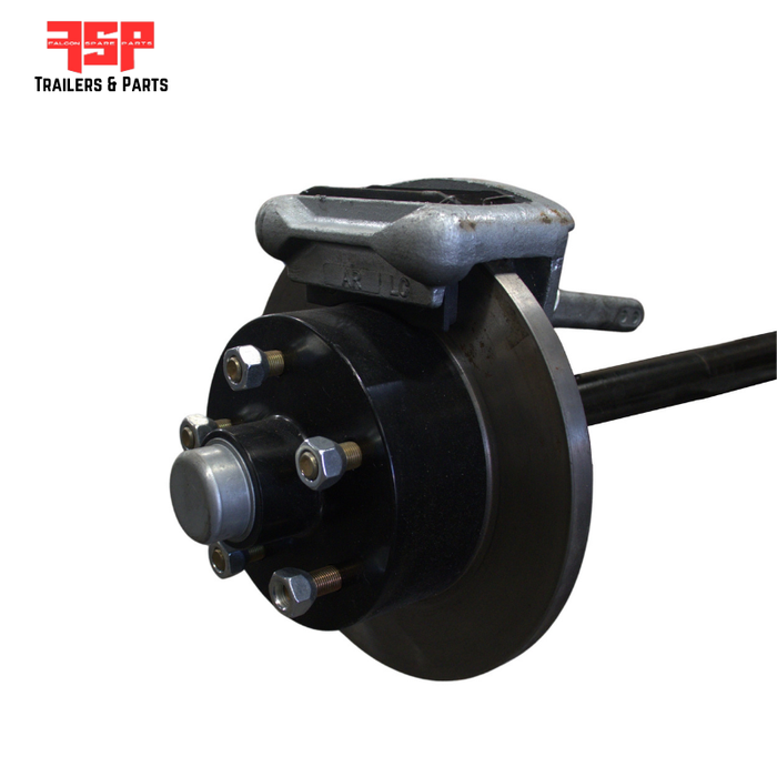 40mm Square Mechanical Braked Axle