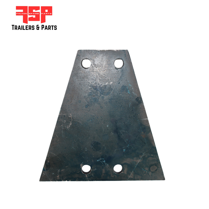 Coupling plate 4 hole Triangle 6mm