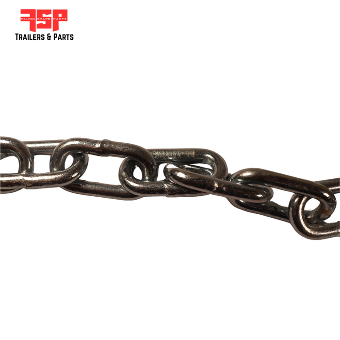 Safetly Chain 8mm (800mm long)  (1.6 Tonne) (ADR and CTA Approved)