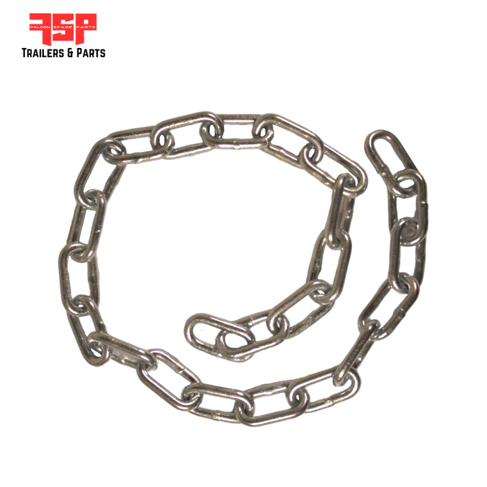 Safetly Chain 10mm (800mm long)  (2.5 Tonne) (ADR and CTA Approved)