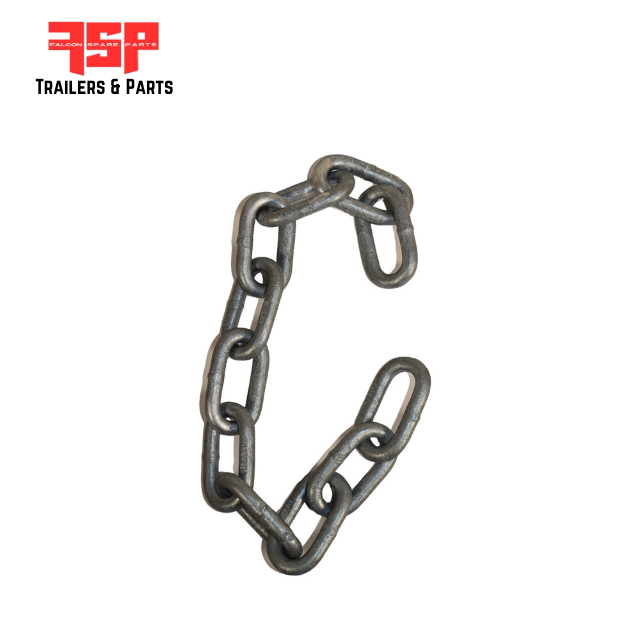 Trailer Safety Chain 10mm 550mm (min.) Long Galvanised