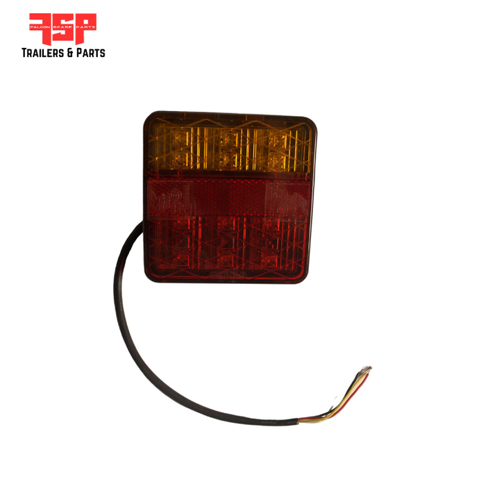 LED Rear Lamp 100x100 Multivolt 12V-24V (CTA-060382)