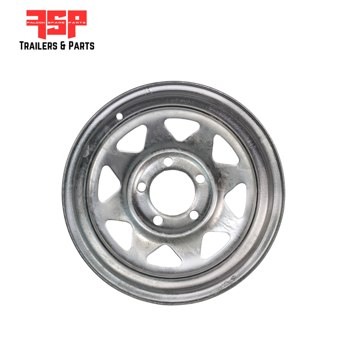 14 x 6 Inch Ford Galvanised Rim