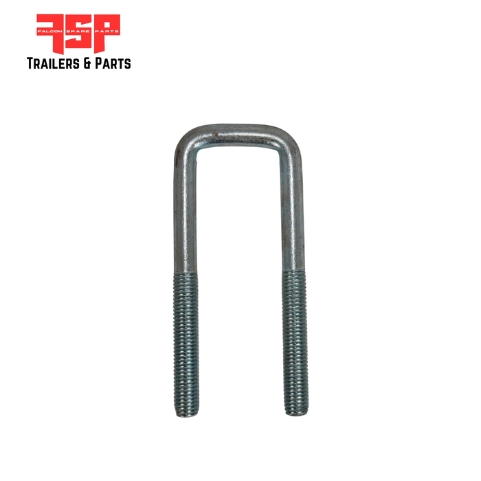 45mm x 6" Square U Bolts with Nyloc Nuts (5/8")